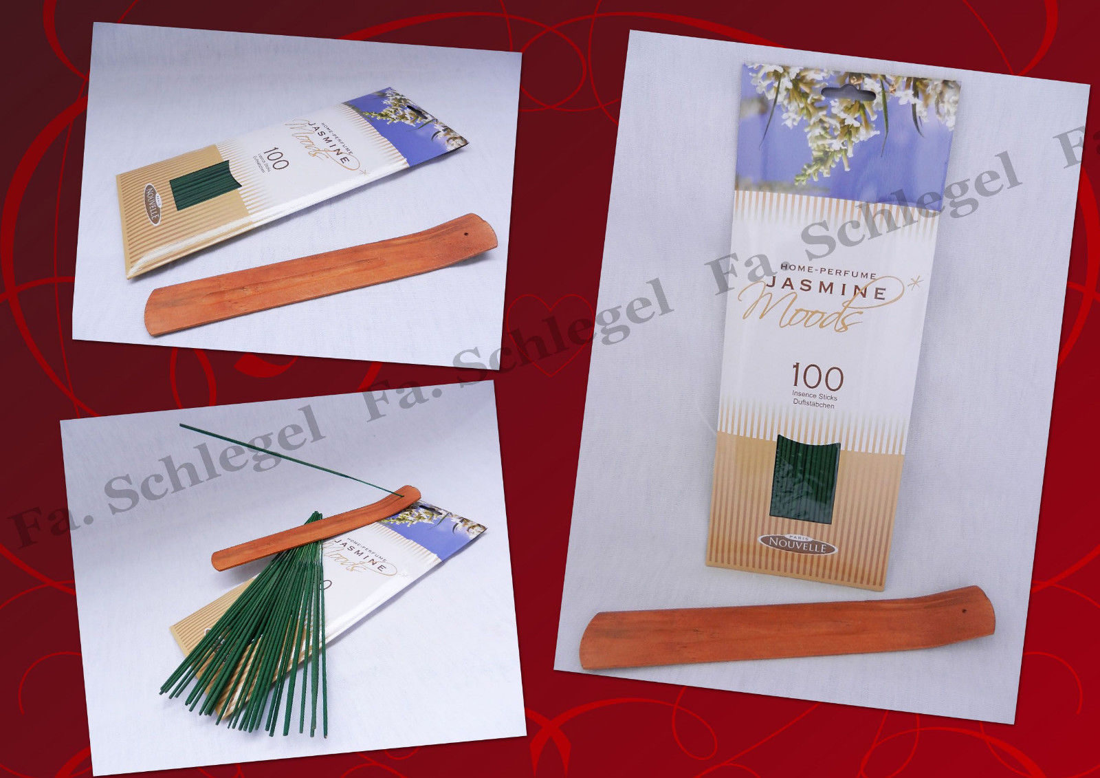 100 Räucherstäbchen NEU Aromastäbchen Duftstäbchen Duft für Raum mit Holzhalter eBay